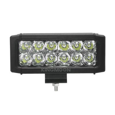 China Straight Double Row LED Light Bar 36W 72W 108W Drive Aluminum Housing Light For Trucks for sale