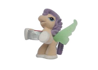 China Pretty Wing Soft PVC My Little Pony Friendship Toys Flesh Color With Musical Instrument for sale