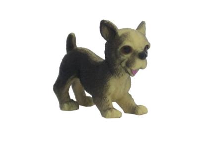 China Safe Black Plastic Dog Toys , Farm Animal Dog Figurine Toys For Children Playing for sale