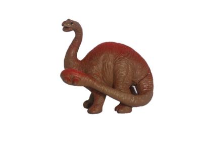 China Educational Small Plastic Dinosaur Toys , Dark Brown Pvc Spinosaurus Action Figure for sale