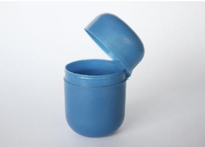 China 3.5x4.5 cm Cute Blue Plastic Toy Capsules Kinda For Chocolate Egg With Joint for sale