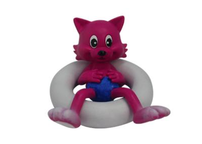 China Vinyl Colour Changing Unique Bath Toys Baby With Swimming Circle EN 71 Animal Wolf for sale