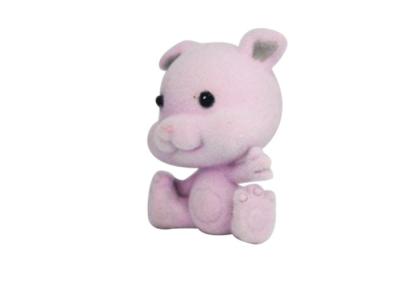 China Children Miniature Pig Toy Fun Pink Cartoon Design For Eggshell for sale