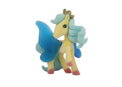 China Fashionable Plastic Kid My Little Pony Stuffed Toy With Winding Mane Yellow Body Color for sale