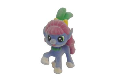 China SEDEX Plastic Girl Pony Toys With Purple Body For Store Promotion for sale