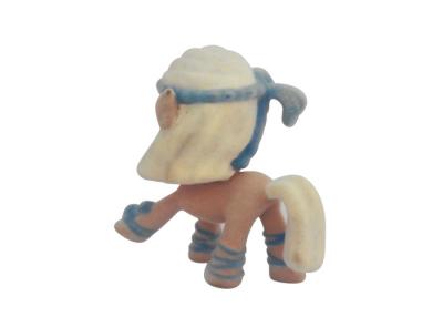 China Lovely Plastic Pony Toys With AZO Free Logo Customized For Baby Playing for sale