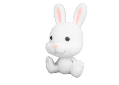 China Snowy White Bunny Capsule Toy / Child Mini Vending Machine Toy for sale