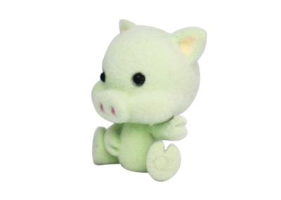 China Eco-friendly Soft Plastic Miniature Toys , Plastic Swine Toys For Collection for sale