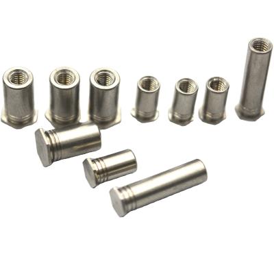 China Equipment Quality Customized Maintenance Parts CNC Machining Aluminum Stainless Steel Self-Folding Aluminum Turning Standoff, Sheet Metal Fasteners for sale