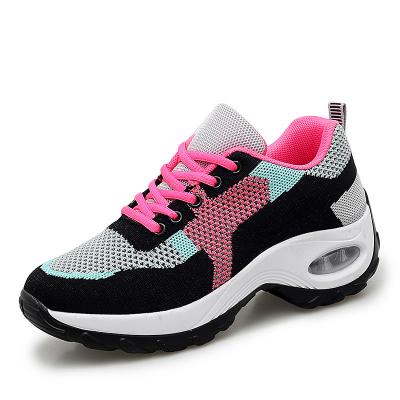 China Soft Breathable Wear Resistant Cushioning Non Slip Unique Flats Walking Style Sports Shoes for sale