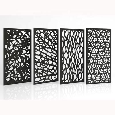 China American style laser cut custom aluminum decorative panel perforated board room partition panel for sale