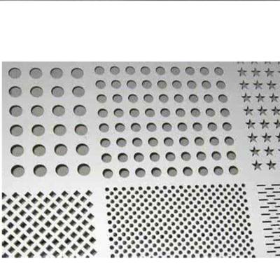 China Plain Weave Decorative Metal Perforated Decorative Garden Privacy Sheet Metal Panel Perforated Metal Sheet for sale