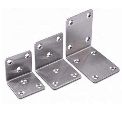 China Stainless Steel Metal Corner Brackets For Wood / Sheet Metal Bracket / Metal Bracket for sale