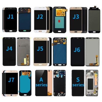 China For Galaxy J6+ 100% Warranty Replacement Mobile Phone LCDs For Samsung Galaxy j7 LCD Screen For J series j1 j2 j3 j4 j5 j6 j7 j8 2016 2017 for sale