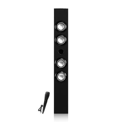 China 2018 Hot Selling Wireless System Multimedia Party Tower Speaker BT Tower Speaker With FM Radio for sale