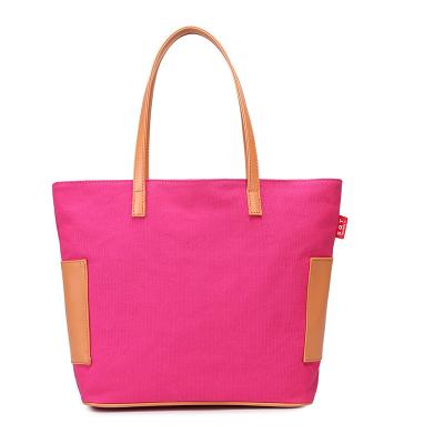 China Wholesale Women Tote Bag Female Canvas Handbag High Quality for sale