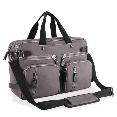 China OEM Waterproof Laptop Backpack Computer Breifcase Bags Large Capacity Canvas Messenger Women Men Business Travel Waterproof Bag for sale