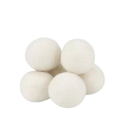 China Factory Wholesale Customized Environmental Quality Reusable New Zealand Organic Cleaning Wool Drying Laundry Ball for sale