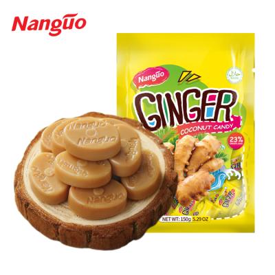 China Natural Strong Ginger Candy , Coconut Sweet Candy Ginger Healthy Food for sale