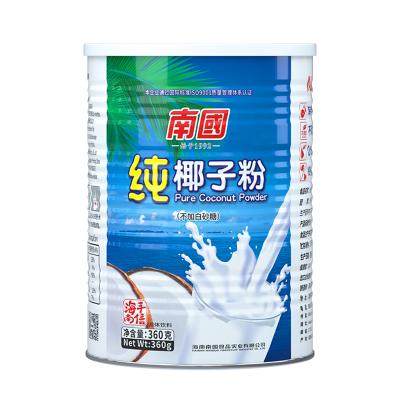 China No NAGUO 100% Preservative Natural No Sugar Coconut Cream Powder 360g Boxed for sale