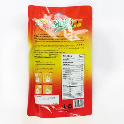 China Drinks Hainan Nanguo Manufacturer 170g Ginger Coconut Powder for sale