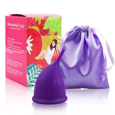 China Reusable Copa Menstrual Menstrual Pack Teen Menstrual Menstrual Copa Personalizada Silicon Menstrual Cup Menstrual Cup OEM for sale