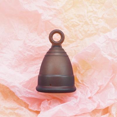 China Reusable CE Certified Eco Friend Menstrual Cup Dropshipping Period Ring Menstrual Cup Flexible for sale