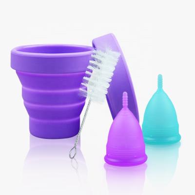 China XS Buy Cheap Multi Menstrual Cup 15-35ml Color Cycle Period Cup Vaginal Cup Certificated Private Label for sale