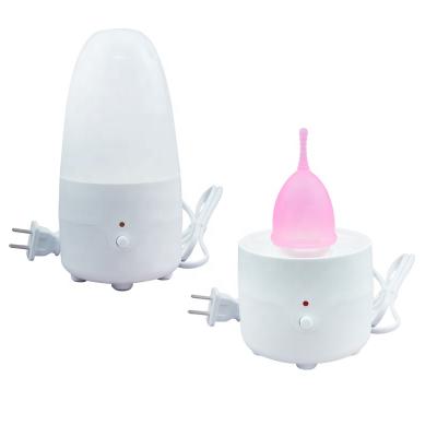 China ABS Hot Sale Electric Microwave Menstrual Cup Menstrual Steamer For Menstrual Cup Disinfection for sale