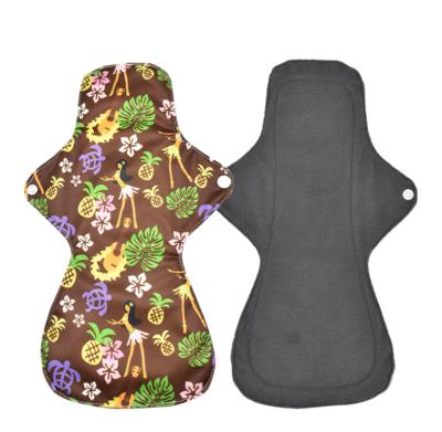 China Menstrual Super-absorbent Reusable Menstrual Pads Washable Sanitary Pads Cloth for sale