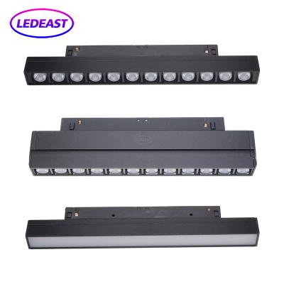 China LEDEAST TLMA-10 10W Indoor Lighting Magnetic Linear Track Light 252mm DC48V Magnetic Linear LED Light for sale