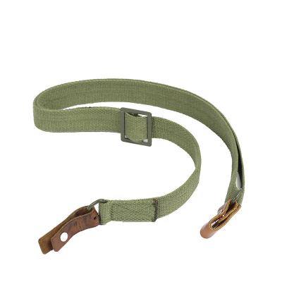 China High Quality Adjustable Tonmo Gear Hunting Sling Hunting Gear Sling Cowhide Tactical Sling for sale