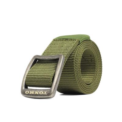 China Adjustable Tonmo Durable Custom Logo Police Hot Sale Belt Quality Tactical Camping Tactical Belt for sale