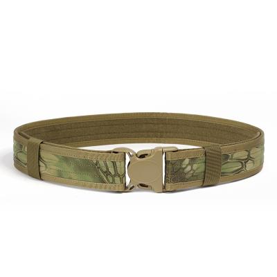 China Hot Sale Custom Logo High Quality Multi Color Belts Custom Adjustable Tonmo Camping Tactical Belt for sale