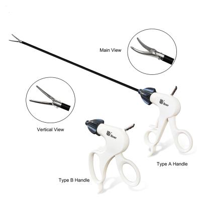 China Hot Selling Metal Design Hospital Accessories Laparoscopic Unipolar Curved Scissors for sale