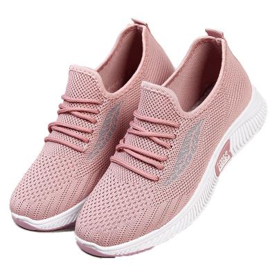 China Best Selling Fashion Trend Custom Logo Women Sneakers Soft Lining Slip On Anti Lace Up Running Sport Shoes for sale