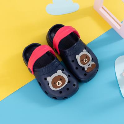 China Manufacturer Lightweight Hot Selling Soft Cute Cartoon Summer Sandal Children Painting Slippers for sale