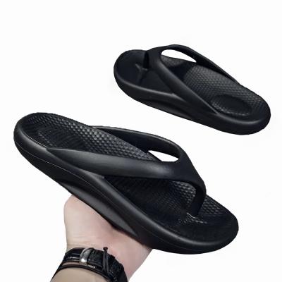 China Fashion Trend 2021 Summer Beach Sports Sandals Fashion Men Slippers Custom Logo For Flip Flops for sale