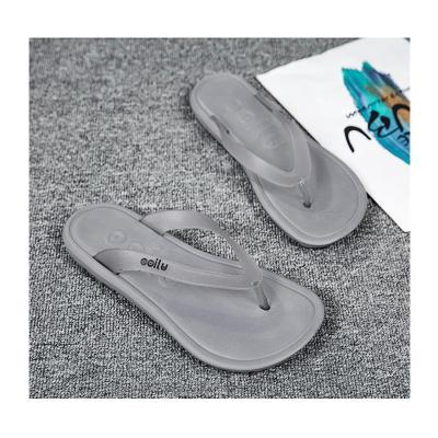 China Wholesale Custom Flip Flop 2021 Fashion Trend Men's Soft Single Slipper Flip Flops Anti Slip for sale