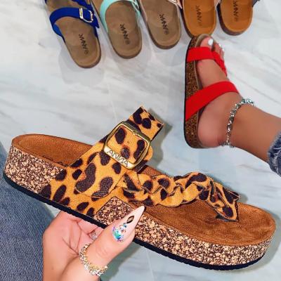 China 2021 Summer Designer Women Outdoor Daily Life Ladies Slippers Lightweight Flat Shoes Women's Flat Sandals for sale