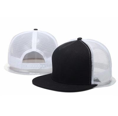 China COMMON Men's and Women's High Quality Baseball Flat-brimmed Snapback Vintage Snapback Hat Fashion Net Blank Nylon Hat for sale