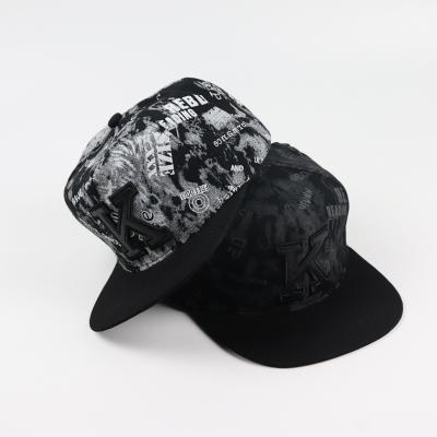 China New Design Letter Fashion Rubber COMMON Baseball Cap Casual Flat Brimmed Vintage Snapback Custom Hat for sale