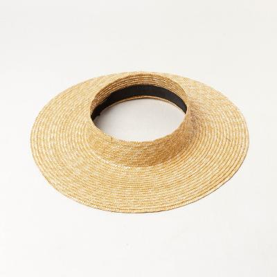 China 2021 Rolled Straw Beach Sun Hat Sun Visor Women Shinehats OEM Amazon Verified Hot Sale Women Ladies Straw Hats for sale