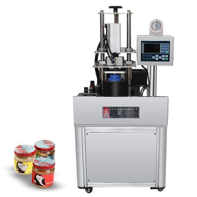 China Hign Speed ​​Automatic Vacuum Capping Machine For Food Sauce Caps Glass Containers Bottles for sale