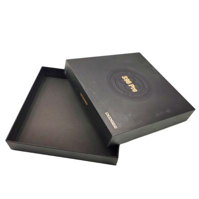 China Handmade Customize Printing Lid And Plain Paper Boxes Mobile Phone Electronic Product Packaging Box for sale