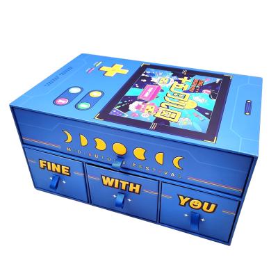 China Custom Folding Packaging Folded Sliding Drawer Gift Box Professional Custom Special Shaped Gift Box for sale