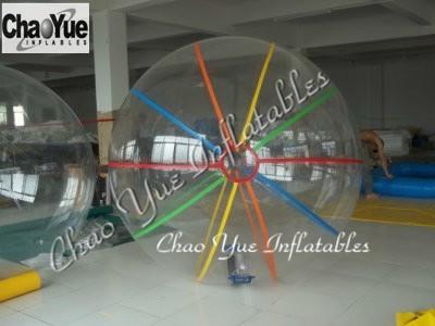 China New 2m PVC Inflatable Water Walking Ball for amusement park for sale