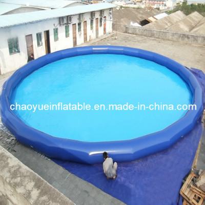 China Outdoor Small Blue Inflatable Water Kids Pool for Swimming and Walk Roller for sale