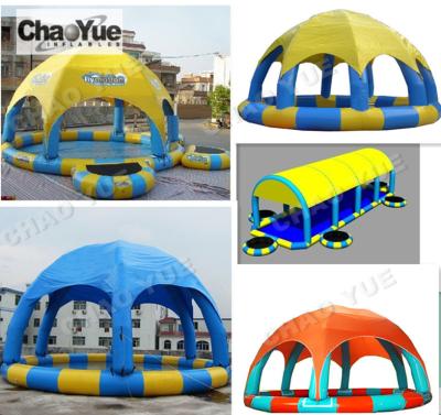 China 0.9mm PVC Tarpaulin Inflatable Water Swimming Pool for outdoor(CYPL-1502) for sale