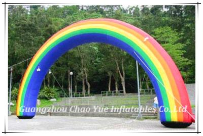 China High Quality Durable Wholesale Rainbow Inflatable Arch for Wholesale (CY-M2123) for sale